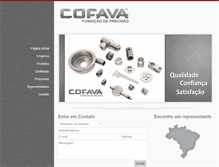 Tablet Screenshot of cofava.com.br